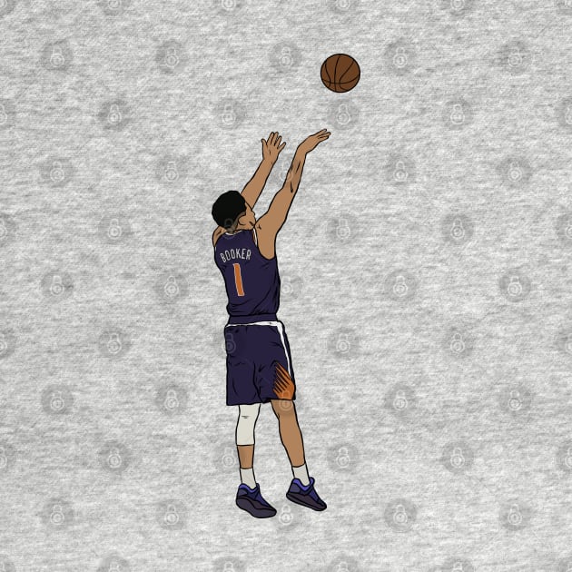 Devin Booker 3-Pointer by rattraptees